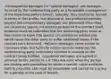 -Consequential damages (or "special damages): are damages incurred by the nonbreaching party as a forseeable consequence of the breaching party's breach. typically, they tend to be framed in terms of lost profits, lost revenue or lost products/inventory. beyond the compensatory damages. not presumed since they are caused by special circumstances beyond the contract itself. evidence must be submitted that the breaching party knew or had reason to know that special circumstances existed and owuld cause the other party to suffer additional losses if the contract were breached. -Reliance damages: seem similar to consequentials, but typically involve specific expenses the nonbreaching party reasonably incurred in reliance on the contract being fulfilled. -Liquidated damages: are agreed in advance by the parties to a K; they are used when the parties are dealing with something for which a specific value would be hard to calculate. LDs must be reasonable and cannot be a proxy for a penalty in the case of breach.