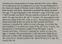 Consider the characteristics of moss and fern life cycles. Which of the following sets of statements is true? The gametophyte is the dominant stage of the life cycle in both mosses and ferns. In both mosses and ferns, moisture is required for sperm to reach the egg. The gametophyte is the dominant stage of the life cycle in both mosses and ferns. Mosses require moisture for sperm to reach the egg, but ferns do not. In mosses, the sporophyte is the dominant stage of the life cycle; in ferns, the gametophyte is the dominant stage of the life cycle. In both mosses and ferns, moisture is required for sperm to reach the egg. In mosses, the gametophyte is the dominant stage of the life cycle; in ferns, the sporophyte is the dominant stage of the life cycle. In both mosses and ferns, moisture is required for sperm to reach the egg. In mosses, the gametophyte is the dominant stage of the life cycle; in ferns, the sporophyte is the dominant stage of the life cycle. Ferns require moisture for sperm to reach the egg, but mosses do not.