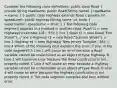 Consider the following class definitions. public class Road ( private String roadName; public Road(String name) { roadName = name; ) } public class Highway extends Road ( private int speedLimit; public Highway(String name, int limit) { super(name); speedLimit = limit; ) } The following code segment appears in a method in another class. Road r1 = new Highway("Interstate 101", 55); // line 1 Road r2 = new Road("Elm Street"); // line 2 Highway r3 = new Road("Sullivan Street"); // line 3 Highway r4 = new Highway("New Jersey Turnpike", 65); // line 4 Which of the following best explains the error, if any, in the code segment? A Line 1 will cause an error because a Road variable cannot be instantiated as an object of type Highway. B Line 2 will cause an error because the Road constructor is not properly called. C Line 3 will cause an error because a Highway variable cannot be instantiated as an object of type Road. D Line 4 will cause an error because the Highway constructor is not properly called. E The code segment compiles and runs without error.