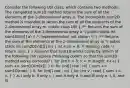 Consider the following Util class, which contains two methods. The completed sum1D method returns the sum of all the elements of the 1-dimensional array a. The incomplete sum2D method is intended to return the sum of all the elements of the 2-dimensional array m. public class Util ( /** Returns the sum of the elements of the 1-dimensional array a */ public static int sum1D(int[] a) { /* implementation not shown */ ) /** Returns the sum of the elements of the 2-dimensional array m */ public static int sum2D(int[][] m) ( int sum = 0; /* missing code */ return sum; ) } Assume that sum1D works correctly. Which of the following can replace /*missing code*/ so that the sum2D method works correctly? I. for (int k = 0; k < m.length; k++) ( sum += sum1D(m[k]); ) II. for (int[] row : m) ( sum += sum1D(row); ) II. for (int[] row : m) ( for (int v : row) { sum += v; ) } a. I only b. II only c. I and II only d. II and III only e. I, II, and III