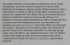 Consistent with the current judicial construction of the Fourth Amendment, an arrest warrant is required in which of the following circumstances where a police officer desires to make a valid arrest? A. where an officer arrests after conducting a hot pursuit of a suspect who the officer had observed committing a felony. B. where the suspect is known to be sitting in the bedroom of her own home and where the officer knows that she is present and not threatening anyone and the officer has probable cause for her arrest. C. where the officer has observed the suspect, who seemed to be driving under the influence of alcohol, drive to her own home and enter an attached garage. Later, when the officer was allowed entry by a child, the officer arrested the impaired driver at the first opportunity (which happened to be inside her home). D. (b) and c) require arrest warrants.