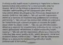 A county public health nurse is planning to implement evidence-based practice interventions for a communicable airborne disease. Which of the following statements by the nurse indicates understanding of the appropriate uses of the Intervention Wheel developed by the Minnesota Department of Health? (Select all that apply.) - "We can use the Intervention Wheel as a resource for implementing guidelines for screening and testing." - "We can use the Intervention Wheel as a resource for implementing an outreach program to educate the public about where to obtain masks." - "We can use the Intervention Wheel as a resource for implementing a process for our nurses to obtain professional certifications in public/community health nursing." - "We can use the Intervention Wheel as a resource for collecting data about quality of life, health behaviors, social and economic factors in this county." - "We can use the Intervention Wheel as a resource for collaborating with other health professionals in the county."