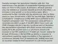 Danielle manages her gestational diabetes with diet. She experiences a few episodes of postprandial hyperglycemia but does not have to take insulin. At Danielle's 36-week prenatal visit, the obstetrician assesses Danielle and finds that there is no increase in fetal growth since the previous week. When questioned further, Danielle tells the obstetrician that the fetus seems to have slowed down a little the last few days. Danielle is scheduled for a biophysical profile (BPP) and is admitted to the hospital's antepartum unit. The antepartum nurse performs a nonstress test (NST) as part of the BPP. Which fetal heart rate (FHR) changes indicate a reactive nonstress test? a) Persistent late decelerations associated with three uterine contractions, lasting 40 to 60 seconds each in a 10-minute period b) An increase in the FHR baseline to 170 beats per minute, lasting for at least 20 minutes c) Marked FHR variability in response to contractions caused by nipple stimulation d) Two episodes of acceleration (Greater than 15 beats/minute, lasting more than 15 seconds) related to fetal movement in a 20-minute period