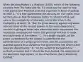 When deciding Marbury v. Madison (1803), which of the following excerpts from The Federalist No. 51 could best be used to help Chief Justice John Marshall write the argument in favor of judicial review? A. "In a free government the security for civil rights must be the same as that for religious rights. It consists in the one case in the multiplicity of interests, and in the other in the multiplicity of sects." B. "But the great security against a gradual concentration of the several powers in the same department, consists in giving to those who administer each department the necessary constitutional means and personal motives to resist encroachments of the others." C. "In a single republic, all the power surrendered by the people is submitted to the administration of a single government; and the usurpations are guarded against by a division of the government into distinct and separate departments." D. "As the weight of the legislative authority requires that it should be thus divided, the weakness of the executive may require, on the other hand, that it should be fortified."