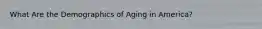 What Are the Demographics of Aging in America?