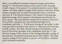 What is the difference between thermal energy and internal energy? A. The thermal energy of the system is the average kinetic energy of the system's constituent particles due to their motion. The total internal energy of the system is the sum of the kinetic energies and the potential energies of its constituent particles. B. The thermal energy of the system is the average potential energy of the system's constituent particles due to their motion. The total internal energy of the system is the sum of the kinetic energies and the potential energies of its constituent particles. C. The thermal energy of the system is the average kinetic energy of the system's constituent particles due to their motion. The total internal energy of the system is the sum of the kinetic energies of its constituent particles. D. The thermal energy of the system is the average potential energy of the systems' constituent particles due to their motion. The total internal energy of the system is the sum of the kinetic energies of its constituent particles.