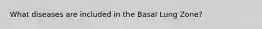 What diseases are included in the Basal Lung Zone?
