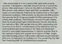 . DNA polymerase III is the primary DNA replication enzyme involved. It elongates a new DNA strand from the 3' end of the primer. DNA polymerase I removes the RNA nucleotides of the RNA primers and replaces them with DNA nucleotides. DNA ligase connects Okazaki fragments by sealing nicks in the sugar-phosphate backbone. DNA primase synthesizes the RNA primers that provide the 3'-OH group needed for DNA polymerase III to initiate DNA synthesis. DNA helicase unwinds the DNA double helix by breaking hydrogen bonds between the two strands at the replication fork. DNA gyrase reduces DNA supercoiling and torsional strain that is created ahead of the replication fork by making double-stranded breaks in the DNA and resealing it. Gyrase is also called topoisomerase II. Initiator proteins bind to the replication origin and unwind short regions of DNA. Single-stranded binding protein (SSB protein) stabilizes single-stranded DNA prior to replication by binding to it, thus preventing the DNA from rewinding with its complementary sequences