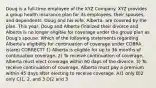 Doug is a full-time employee of the XYZ Company. XYZ provides a group health insurance plan for its employees, their spouses, and dependents. Doug and his wife, Alberta, are covered by the plan. This year, Doug and Alberta finalized their divorce and Alberta is no longer eligible for coverage under the group plan as Doug's spouse. Which of the following statements regarding Alberta's eligibility for continuation of coverage under COBRA is(are) CORRECT? 1) Alberta is eligible for up to 36 months of continuation coverage. 2) To receive continuation of coverage, Alberta must elect coverage within 60 days of the divorce. 3) To receive continuation of coverage, Alberta must pay a premium within 45 days after electing to receive coverage. A)1 only B)2 only C)1, 2, and 3 D)2 and 3