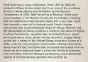 Dred Scott was a slave in Missouri. From 1833 to 1843, he resided in Illinois (a free state) and in an area of the Louisiana Territory, where slavery was forbidden by the Missouri Compromise of 1820. After returning to Missouri, Scott sued unsuccessfully in the Missouri courts for his freedom, claiming that his residence in free territory made him a free man. Scott then brought a new suit in federal court. Scott's master maintained that no pure-blooded Negro of African descent and the descendant of slaves could be a citizen in the sense of Article III of the Constitution. Question Was Dred Scott free or slave? Dred Scott was a slave. Under Articles III and IV, argued Taney, no one but a citizen of the United States could be a citizen of a state, and that only Congress could confer national citizenship. Taney reached the conclusion that no person descended from an American slave had ever been a citizen for Article III purposes. The Court then held the Missouri Compromise unconstitutional, hoping to end the slavery question once and for all.