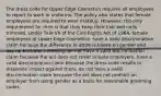 The dress code for Upper Edge Cosmetics requires all employees to report to work in uniforms. The policy also states that female employees are required to wear makeup. However, the only requirement for men is that they keep their hair and nails trimmed. Under Title VII of the Civil Rights Act of 1964, female employees at Upper Edge Cosmetics: have a valid discrimination claim because the difference in attire is based on gender and has no business necessity. do not have a valid discrimination claim because the act does not cover private employers. have a valid discrimination claim because the dress code results in disparate impact against them. do not have a valid discrimination claim because the act does not prohibit an employer from using gender as a basis for reasonable grooming codes.