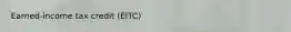 Earned-income tax credit (EITC)