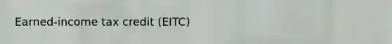 Earned-income tax credit (EITC)