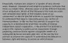 Empirically, humans are unique in a number of very diverse ways. However, theoretical and empirical evidence indicates that there is a single initial, ultimate cause of all the different features of our uniqueness. Which of the following is the most accurate and complete description of this original cause of our uniqueness? a) We are the first animals to acquire the capacity to understand the need to coercively police the conflict of interest problem. b) We are the first animals to acquire the capacity to understand the enormous benefits of kinship-independent social cooperation. c) We are the first animals to acquire the capacity to police social cooperation through projecting coercive threat against conspecific adults at a substantial distance and with elite skill. d) We are the first animals to acquire the capacity to understand the difference between right and wrong, to evolve an ethical sense.