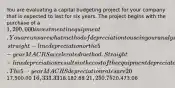 You are evaluating a capital budgeting project for your company that is expected to last for six years. The project begins with the purchase of a 1,200,000 investment in equipment. You are unsure what method of depreciation to use in your analysis, straight-line depreciation or the 5-year MACRS accelerated method. Straight-line depreciation results in the cost of the equipment depreciated evenly over its life. The 5-year MACRS depreciation rates are 20%, 32%, 19%, 12%, 11%, and 6%. Your company's WACC is 10.5% and it has a tax rate of 35%. For purposes of this question, we are ignoring the half-year convention for the straight-line depreciation method. What is the NPV of the project given by the better depreciation method, i.e., the method that gives the higher NPV?17,500.00 16,333.3318,182.88 21,250.7520,473.06