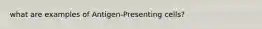 what are examples of Antigen-Presenting cells?