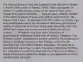 The excerpt below is from the Supreme Court decision in Brown v. Board of Education of Topeka (1954). Does segregation of children in public schools solely on the basis of race, even though the physical facilities . . . may be equal, deprive children of the minority group of equal educational opportunities? We believe that it does. To separate them from others of similar age and qualifications solely on the basis of their race generates a feeling of inferiority as to their status and community that may affect their hearts and minds in a way unlikely to ever be undone. . . . Whatever may have been the extent of psychological knowledge at the time of Plessy v. Ferguson, this finding is amply supported by modern authority. Any language in Plessy v. Ferguson contrary to this finding is rejected. We conclude that in the field of public education, the doctrine of separate but equal has no place. Separate educational facilities are inherently unequal. The Supreme Court decision in Brown v. Board of Education reflects a change in the application of which constitutional principle?