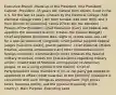 Executive Branch -Made up of the President, Vice President, Cabinet -President -35 years old, natural born citizen, lived in the U.S. for the last 14 years -Chosen by the Electoral College (538 electoral college votes [100 from Senate, 435 from HOR, and 3 from District of Columbia], needs 270 to win the election) -Powers of the President -Chief Executive (Carry out Federal law, appoints the executive branch, creates the Federal Budget) -Chief Legislative (purposes laws, signs or vetoes laws, can call for a special session of Congress) -Chief Judicial (appoint federal judges [Supreme Court], grants pardons) -Chief Diplomat (Makes treaties, appoints ambassadors and other representatives to foreign countries) -Commander-in-Chief (chooses the head of military branches, makes the final decisions regarding military action) -Chief/Head of State(be an inspiration to American people, to be a living symbol of the nation) -Chief of Party(president helps members of his or her party get elected or appointed to office) -Chief Guardian of the Economy (president is concerned with such things as unemployment, high prices, taxes, business profits, and the general prosperity of the country) -Main Purpose -Executing Laws