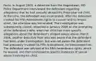 Facts: In August 2003, a detective from the Hagerstown, MD Police Department interviewed the defendant regarding allegations that he had sexually abused his three-year old child. At the time, the defendant was incarcerated. After the defendant invoked his Fifth Amendment rights to counsel and to remain silent, the interview was terminated. The investigation was subsequently closed, reopened in January 2006 on the prompting of the defendant's wife, when her child had more specific allegations about the defendant's alleged sexual abuse. March 2006, another detective from who was aware that the defendant had been under investigation, but was not aware the defendant had previously invoked his Fifth Amendment, he interviewed him. The defendant was advised of his Fifth Amendment rights, which he waived, and then confessed to specific instances of sexual abuse involving his child.