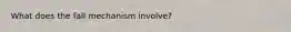 What does the fall mechanism involve?