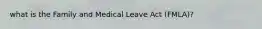 what is the Family and Medical Leave Act (FMLA)?