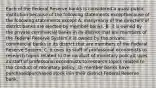 Each of the Federal Reserve banks is considered a​ quasi-public institution because of the following statements exceptbecause of the following statements except A. manymany of the directors of district banks are elected by member banks. B. it is owned by the private commercial banks in its district that are members of the Federal Reserve System.it is owned by the private commercial banks in its district that are members of the Federal Reserve System. C. it uses its staff of professonal economists to research topics related to the conduct of monetary policy.it uses its staff of professonal economists to research topics related to the conduct of monetary policy. .D. member banks have purchasedpurchased stock inin their district Federal Reserve bank.