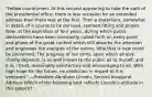 "Fellow countrymen: At this second appearing to take the oath of the presidential office, there is less occasion for an extended address than there was at the first. Then a statement, somewhat in detail, of a course to be pursued, seemed fitting and proper. Now, at the expiration of four years, during which public declarations have been constantly called forth on every point and phase of the great contest which still absorbs the attention and engrosses the energies of the nation, little that is new could be presented. The progress of our arms, upon which all else chiefly depends, is as well known to the public as to myself; and it is, I trust, reasonably satisfactory and encouraging to all. With high hope for the future, no prediction in regard to it is ventured." —President Abraham Lincoln, Second Inaugural Address Which of the following best reflects Lincoln's attitude in this speech?