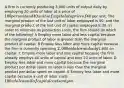 A firm is currently producing 3,000 units of output daily by employing 20 units of labor at a price of 100 per unit and 40 units of capital at a price of40 per unit. The marginal product of the last unit of labor employed is 50, and the marginal product of the last unit of capital employed is 30. In order to minimize its production costs, the firm should do which of the following? A Employ more labor and less capital because the marginal product of labor is greater than the marginal product of capital. B Employ less labor and more capital because the firm is currently spending 2,000 on labor and only1,600 on capital. C Employ more labor and less capital because the firm already employs 40 units of capital and only 20 units of labor. D Employ less labor and more capital because the marginal product per dollar spent on labor is less than the marginal product per dollar spent on capital. E Employ less labor and more capital because a unit of labor costs 100 while a unit of capital costs only40.