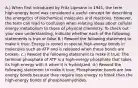 A.) When first introduced by Fritz Lipmann in 1941, the term high-energy bond was considered a useful concept for describing the energetics of biochemical molecules and reactions. However, the term can lead to confusion when relating ideas about cellular energy metabolism to those of physical chemistry. To check out your own understanding, indicate whether each of the following statements is true or false B.) Reword the following statement to make it true: Energy is stored in special high-energy bonds in molecules such as ATP and is released when these bonds are broken. c.) Reword the following statement to make it true: The terminal phosphate of ATP is a high-energy phosphate that takes its high energy with it when it is hydrolyzed. d.) Reword the following statement to make it true: Phosphoester bonds are low-energy bonds because they require less energy to break than the high-energy bonds of phosphoanhydrides.