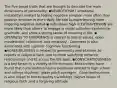 The five broad traits that are thought to describe the main dimensions of personality: ◾NEUROTICISM ( emotional instabilityis related to feeling negative emotion more often than positive emotion in one's daily life and to experiencing more lingering negative states ◾ Individuals high in EXTRAVERSION are more likely than others to engage in social activities experience gratitude ,and show a strong sense of meaning in life. ◾ OPENNESS TO EXPERIENCE is related to liberal values, open-mindedness, tolerance ,and creativity . Openness is also associated with superior cognitive functioning. ◾AGREEABLENESS is related to generosity and altruism ,to reports of religious faith ,and to more satisfying romantic relationships and IQ across the life span. ◾CONSCIENTIOUSNESS is a key factor in a variety of life domains. Researchers have found that conscientiousness is positively related to high school and college students' grade point averages . Conscientiousness is also linked to better-quality friendships ,higher levels of religious faith ,and a forgiving attitude