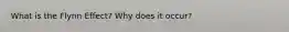 What is the Flynn Effect? Why does it occur?
