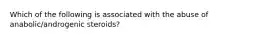 Which of the following is associated with the abuse of anabolic/androgenic steroids?