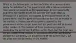 Which of the following is the best definition of a cap-and-trade policy for pollution? a. The government sets a cap on emissions. Firms are given permits by the government to emit pollutants and have the right to trade the permits with each other. b. Emissions of a pollutant are capped by the government at the current level, and the good being produced can still be traded in the market. c. Production of the good is capped by the government at the current level, but the good can still be traded in the market. d. The number of firms producing a good is capped by the government at the current level, but the good can still be traded in the market. e. Consumption of the good being produced is capped by the government at the current level, but the good can still be traded in the market.