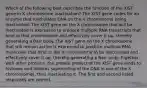 Which of the following best describes the function of the XIST gene in X chromosome inactivation? The XIST gene codes for an enzyme that methylates DNA on the X chromosome being inactivated. The XIST gene on the X chromosome that will be inactivated is expressed to produce multiple RNA transcripts that bind to that chromosome and effectively cover it up, thereby generating a Barr body. The XIST gene on the X chromosome that will remain active is expressed to produce multiple RNA molecules that bind to the X chromosome to be inactivated and effectively cover it up, thereby generating a Barr body. Together with other proteins, the protein product of the XIST gene binds to histones and induces supercoiling of the DNA in one of the X chromosomes, thus inactivating it. The first and second listed responses are correct.