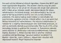 For each of the following clinical vignettes, choose the BEST and most appropriate diagnosis. The answer choices may be used more than once or not at all. An 18-year-old single man presents with 3 days of an irritable mood, decreased desire for sleep, talkativeness, increased energy, and distractibility. He has no past or family psychiatric history and no current medical problems. His mental status examination is remarkable for psychomotor agitation and an irritable affect. He is paranoid but denies delusions or hallucinations. His physical examination is notable for a slightly elevated pulse rate and blood pressure, as well as markedly dilated pupils bilaterally. The result of his urine toxicology screen is positive for cocaine. A. Substance-induced mood disorder B. Medication-induced (antidepressant induced) bipolar disorder. C. Mood disorder due to another medical condition (old terminology "general medical condition") D. Bipolar I disorder, manic phase E. Adjustment disorder with depressed mood F. Major depressive disorder