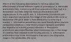 Which of the following descriptions is not true about the effectiveness of three different types of promotions? a. Reminder promotions help travelers recall their experiences they had in a destination and help keep the tourism destinations and organizations in the public eye. b. Informative promotions are more important during the first stage of the product life cycle or destination life cycle when a new destination is entering a market. c. Informative promotions are used heavily when tourism companies introduce a new travel product category and when the objective is to build primary demand. d. Persuasive promotions are more effective when consumers are in the stage of creating their attitude in the buying process. e. Informative promotions help travel destinations that are in the stagnation stage in the destination life cycle.