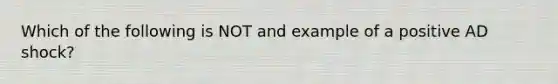 Which of the following is NOT and example of a positive AD shock?