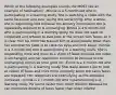 Which of the following examples sounds the MOST like an example of habituation? -Minnie is a 5-month-old who is participating in a learning study. She is watching a video with the same face over and over saying the same thing. After a while, she is responding less because the sensory information she is repeatedly exposed to is unchanging -Binnie is a 9-month-old who is participating in a learning study. He does not want to cooperate and refuses to ever look at the screen with faces, so it is clear that his mom has trained him to avoid people other than her and that his habit is to close his eyes and look away. -Winnie is a 3-month-old who is participating in a learning study. She is responding more and more to a video of faces because the video is unchanging and her responses continue to increase to the unchanging stimuli as time goes on. -Finnie is a 1-month-old who is participating in a learning study. She really doesn't like to look at videos of faces and cries more intensely when the same faces are repeated. Her responses are intensifying as the exposure increases. -Vinnie is a 7-month-old who is participating in a learning study. He learns faster than other children because he can memorize dozens of faces faster than older infants!