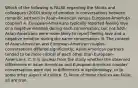 Which of the following is FALSE regarding the Shiota and colleagues (2010) study of emotion in conversations between romantic partners in Asian-American versus European-American couples? A. European-Americans typically reported feeling love or a negative emotion during each conversation, but not both; Asian-Americans were more likely to report feeling love and a negative emotion during the same conversation. B. The content of Asian-American and European-American couples' conversations differed significantly; Asian-American partners tended to be more critical of each other than European-Americans. C. It is unclear from the study whether the observed differences in Asian-American and European-American couples' conversations were due to differences in epistemology, or to some other aspect of culture. D. None of these choices are false; all are true.