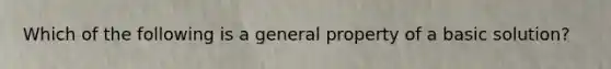 Which of the following is a general property of a basic solution?