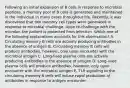 Following an initial expansion of B cells in response to microbial peptides, a memory pool of B cells is generated and maintained in the individual in many cases throughout life. Recently, it was discovered that two memory cell types were generated in response to microbial challenge. Upon re‐challenge with the microbe, the patient is protected from infection. Which one of the following explanations accounts for this observation? A. Circulating memory B cells are actively producing antibodies in the absence of antigen B. Circulating memory B cells will produce antibodies, however, only upon encounter with the microbial antigen C. Long‐lived plasma cells are actively producing antibodies in the absence of antigen D. Long‐lived plasma cells will produce antibodies, however, only upon encounter with the microbial antigen E. TLR signaling to the circulating memory B cells will induce rapid production of antibodies in response to antigen encounter