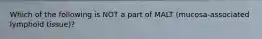 Which of the following is NOT a part of MALT (mucosa-associated lymphoid tissue)?