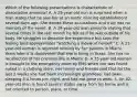 Which of the following presentations is characteristic of dissociative amnesia? A. A 29-year-old nun is surprised when a man states that he saw her at an exotic dancing establishment several days ago. She denies these accusations and truly has no memory of the event. B. A 39-year-old man presents stating that several times in the last month he felt as if he was outside of his body. He struggles to describe the experience but says the feeling best approximates "watching a movie of herself." C. A 21-year-old woman is reported missing by her parents in Miami. Years later it is discovered that she is living in Texas. She has no recollection of her previous life in Miami. D. A 25-year-old woman is brought to the emergency room by EMS when she was found naked in a clothing store. Her family and friends said that for the last 2 weeks she had been increasingly grandiose, had been sleeping 3-4 hours per night, and had not gone to work. E. An 82-year-old man is found several states away from his home and is not oriented to person, place, or time.