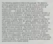 The following question(s) refer to the passage. The idea of a [unitary] government involves in it, not only an authority over the individual citizens, but an indefinite supremacy over all persons and things, so far as they are objects of lawful government. . . . In [that] case, all local authorities are subordinate to the supreme; and may be controlled, directed, or abolished by it at pleasure. In [a federal system], the [regional] authorities form distinct and independent portions of the supremacy, no more subject, within their respective spheres, to the general authority, than the general authority is subject to them, within its own sphere. —James Madison, Federalist No. 39 Which of the following statements best describes the author's perspective and reasoning? -The powers that the Constitution would grant to the national government will not intrude upon the power of state governments. -The U.S. Constitution should be ratified because a unitary government is preferable to the Articles of Confederation. -Lawful government has the authority to make any laws it deems necessary and proper for effectuating a peaceful society. -The supremacy clause will subordinate state governments to the federal sphere.