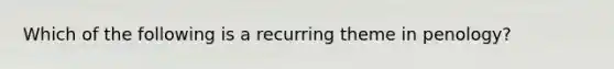 Which of the following is a recurring theme in penology?