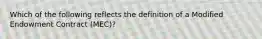 Which of the following reflects the definition of a Modified Endowment Contract (MEC)?