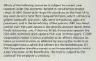 Which of the following scenarios is subject to current year taxation under the economic benefit or constructive receipt rules? A) ABC Corporation buys life insurance on the lives of its key executives to fund their nonqualified plan, which contains a golden handcuffs provision. ABC owns the policies, pays the premiums, and is the beneficiary of the policies. ABC has direct control over the cash values in the policies and can divert these funds to business use, if desired. B) JKL Corporation awards the CEO with restricted stock options that vest in three years. C) DEF Corporation makes a bonus available to its officers that can be taken as current income or deferred by leaving the funds in an irrevocable trust in which the officers are the beneficiaries. D) GHI Corporation transfers assets to an irrevocable trust in which a key executive is the beneficiary. The trust is subject to the claims of the employer's creditors.