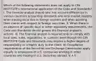 Which of the following statements does not apply to CFA INSTITUTE's international application of the Code and Standards? I. The financial analyst should take into account differences in various countries accounting standards and local market liquidity when trading securities in foreign markets and when advising their clients with respect to foreign securities. II. When there is an absence of specific local or other regulatory requirements, the Code and Standards should govern the financial analyst's actions. III. The financial analyst is required only to comply with local laws, rules, regulations, or customs even though the CFA INSTITUTE Code and Standards may impose a higher degree of responsibility or a higher duty to the client. IV. Compliance requirements of the Securities and Exchange Commission apply equally to employees of U.S. companies working in other countries and trading in U.S. Securities abroad. V. A fi