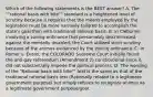 Which of the following statements is the BEST answer? A. The ""rational basis with bite"" standard is a heightened level of scrutiny because it requires that the means employed by the legislation must be more narrowly tailored to accomplish the state's goal than with traditional rational basis. B. In Cleburne, involving a zoning ordinance that presumably discriminated against the mentally disabled, the Court utilized strict scrutiny because of the animus evidenced by the zoning ordinance. C. In Romer v. Evans, the COLORADO Supreme Court initially found the anti-gay referendum (Amendment 2) constitutional since it did not substantially impede the political process. D. The wording of the "Rational basis with bite"" test is the same as that of the traditional rational basis test (Rationally related to a legitimate government purpose) but simply refuses to recognize animus as a legitimate government purpose/goal.