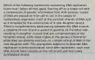 Which of the following statements concerning DNA replication is/are true? Select all that apply. Starting off as a single cell with a combination of genetic information from both parents, copies of DNA are passed on from cell to cell in the bodies of multicellular organisms. Each of the parental strands of DNA acts as a template for the construction of a new daughter strand There is complementary base pairing between the DNA strands: a cytosine on one strand is paired to guanine on the other side, resulting in daughter strands that are complementary to the template strand. Cells make copies of the genetic information while they are dividing and pass on a single strand of DNA to the new daughter cells. The appropriate adjective to describe DNA replication is semiconservative since after replication, each new DNA double helix consists of one old strand and one newly synthesized strand.